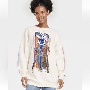 NWT Wakanda Forever Black Panther Sweatshirt / XS / Unisex